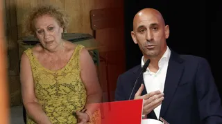 La madre de Rubiales fue trasladada a urgencias luego de tres días en huelga de hambre