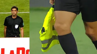 Arbitro asistente que olvidó banderín en el Chile-Argentina pidió perdón: “Hubo un desliz”