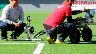 Audax Italiano realizó pruebas para obtener certificación de la FIFA en remozada cancha