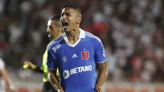 Guerra anotó después de tres años en la U: Estoy muy emocionado, desde que volví quería hacerlo