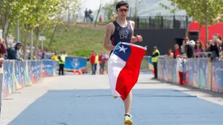 Cristóbal Baeza fue el mejor latinoamericano en el triatlón de los JJ.OO. de la Juventud