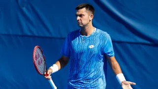 Tomás Barrios jugó un partidazo contra un extop ten, pero no le alcanzó: se despide del ATP de Río de Janeiro