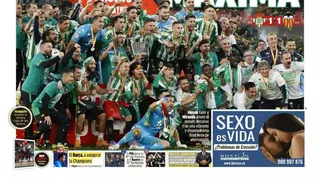 “Mucho Betis”: Prensa española destacó el logro de Pellegrini y Bravo en la Copa del Rey