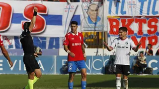 Leonardo Gil fue sancionado con dos fechas por expulsión en el clásico ante la UC