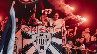 Hinchas de Alianza Lima armaron una fiesta en la previa del choque con Colo Colo