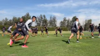 Colo Colo volvió “al 100” a las prácticas de cara al duelo ante La Calera
