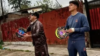 Damián Pizarro disfrutó el 18 con tradicional actividad