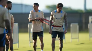 La selección Argentina se prepara para su primer amistoso previo a Copa América
