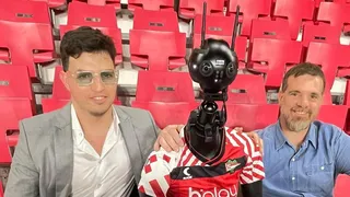 Estudiantes presentó al “hincha robot” que permite ver partidos de forma virtual sin ir al estadio