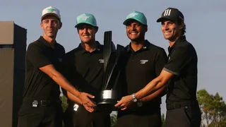 Joaquín Niemann y “Mito” Pereira se alzaron como campeones por equipos en Orlando