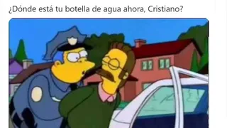 Los memes apuntaron a Cristiano Ronaldo tras la eliminación de Portugal de la Eurocopa