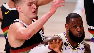 Murray y Jokic hicieron frente al poderío de LeBron y Davis en el triunfo de Denver ante Los Lakers