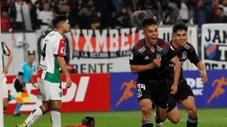 Vicente Pizarro abrió la cuenta para Colo Colo ante Palestino en la Copa Chile