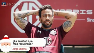 “La camiseta de Colo Colo”: El regalo más importante que recuerda Jorge Valdivia en Navidad