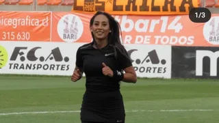 La alegría de Cindy Nahuelcoy por otro hito del arbitraje femenino en el fútbol chileno