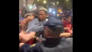 Seleccionados peruanos tuvieron altercado con policías tras ser confundidos con hinchas