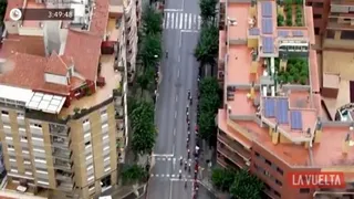 Helicóptero de la Vuelta a España descubrió una plantación de marihuana en una azotea