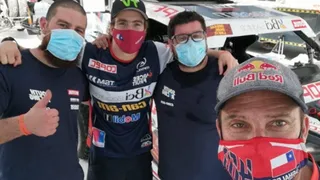 “Chaleco” López: Ya probamos la máquina y esperamos hacer un buen Dakar