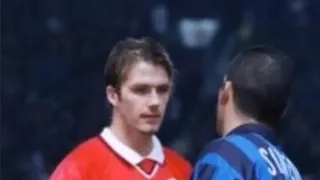 La nostálgica fotografía que publicó Simeone para saludar a Beckham por su cumpleaños