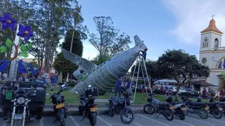 Intentaron conmemorar la tragedia de Chapecoense con escultura de un avión estrellado