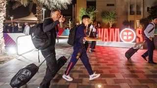 La selección de España aterrizó en Doha a seis días del estreno en Qatar 2022