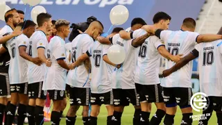 Conmovedor: Jugadores de Gimnasia y Esgrima se emocionaron en homenaje a Maradona
