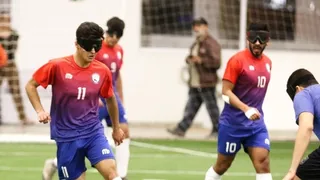 Selección chilena de fútbol para ciegos debutó con triunfo en Copa América