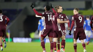 Leicester reaccionó ante Brighton y trepó al segundo lugar de la Premier League