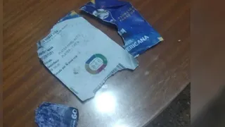 ¡Increíble! Mascota le rompió entrada para la Sudamericana a hincha de Colón