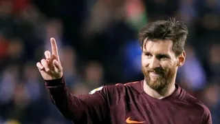 Lionel Messi demostró que también sabe marcar goles de chilena