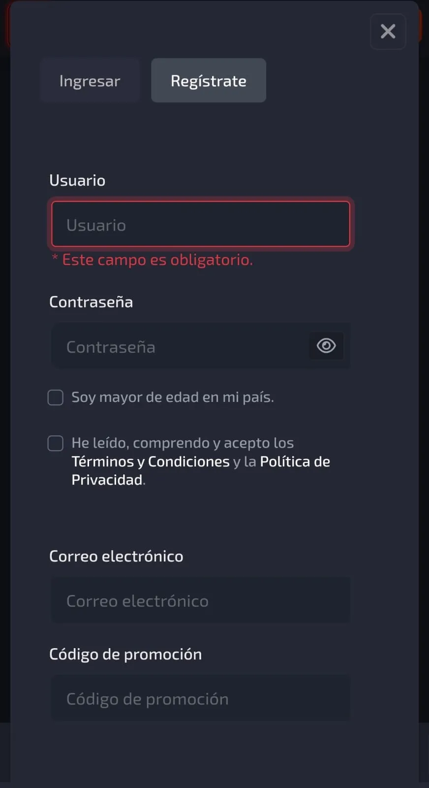 registro