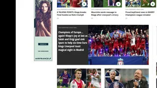 “Red-ención”: La prensa destacó el título conseguido por Liverpool en Champions League