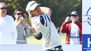 Guillermo Pereira terminó como líder la tercera jornada del México Championship de golf
