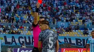 Leonardo Gil fue el primer expulsado en la temporada 2023 del fútbol chileno