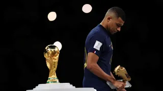 Las burlas de “Dibu” Martínez a Kylian Mbappé en los festejos de Argentina tras la final