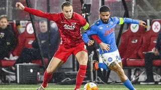 Napoli igualó con AZ Alkmaar y prolongó la incertidumbre en su grupo en la Europa League