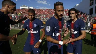 Paris Saint-Germain ganó con goles de sus cuatro estrellas