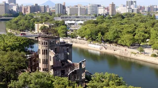 Hiroshima conmemoró 76 años de la bomba atómica y reclamó al COI minuto de silencio