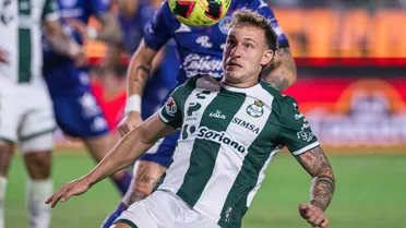 Bruno Barticciotto fue halagado por su DT en Santos Laguna