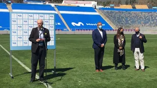 Tagle presentó modernización de San Carlos: Queremos llegar a los Panamericanos de 2023