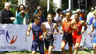 Diego Moya se consagró como subcampeón de la Copa del Mundo de triatlón de Viña del Mar