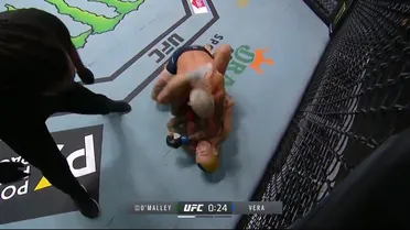 El brutal codazo con el que el ecuatoriano “Chito” Vera venció a Sean O’Malley en el UFC 252