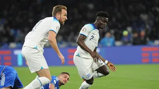 Saka iluminó el camino para el triunfo de Inglaterra sobre Ucrania