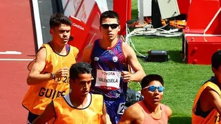 Cristián Valenzuela avanzó a la final de los 1.500 metros T11 en los Paralímpicos de Tokio