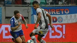 Eugenio Mena fue suplente en el estreno de Bahia por el campeonato del Nordeste
