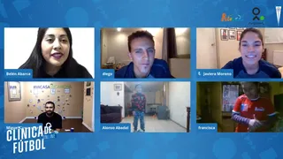 Jugadores y jugadoras de Universidad Católica realizaron inédita clínica de fútbol vía remota