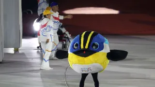 Fiu encabezó el desfile inaugural de los Parapanamericanos y se llevó todos los aplausos