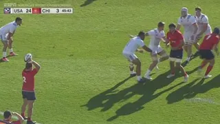 Chile cayó ante EE.UU. y sufrió su tercera derrota en el Americas Rugby Championship