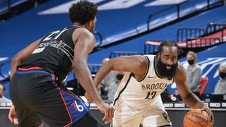 Doble-doble de James Harden fue insuficiente en derrota de Brooklyn Nets ante Philaldephia 76ers
