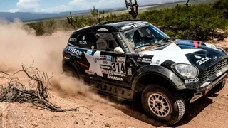 Boris Garafulic sufrió un choque en la segunda etapa del Dakar 2018